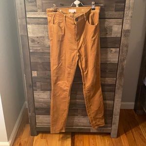 Corduroy pants, size 6